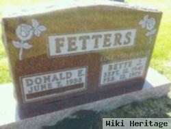 Bette J Fetters