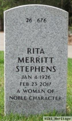 Rita Merritt Stephens