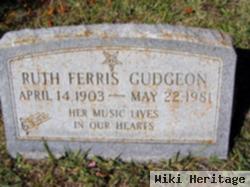 Ruth Ferris Gudgeon