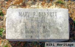 Mary R Bennett Pryor