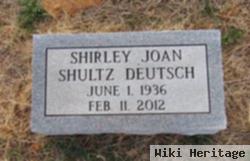 Shirley Joan Shultz Deutsch