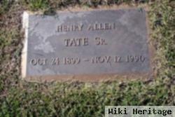 Henry Allen Tate, Sr