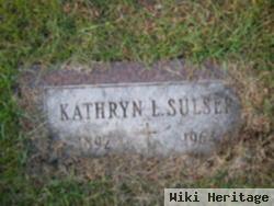 Kathryn L Sulser