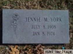 Jennie M. York