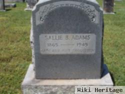 Sallie B Adams