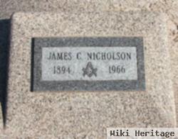 James C Nicholson