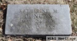 Katherine May Decourcy Duncan