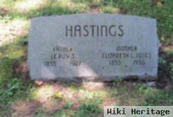 Elizabeth L. Jones Hastings