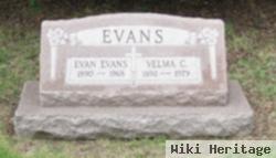 Velma C Mourning Evans