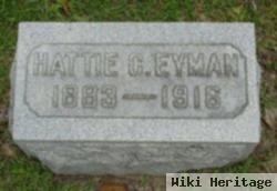 Harriet C "hattie" Bixby Eyman