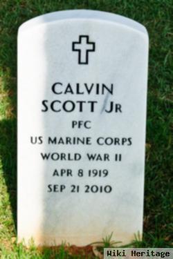 Pfc Calvin Scott, Jr