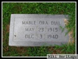 Mable Ora Dial