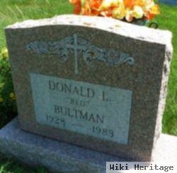 Donald L "red" Bultman