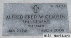 Alfred W "fred" Clausen