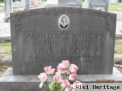 Sarah Louise Matthews