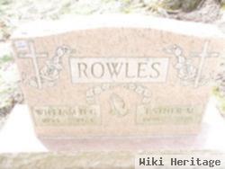 Esther M Rowles