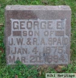 George E. Spaid