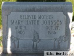 Mary Hatch Johnson