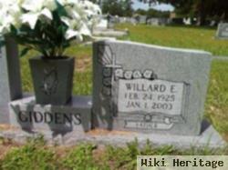 Willard Edward "bill" Giddens