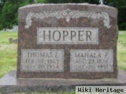 Mahala F. Hopper