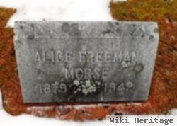 Alice H. Freeman Morse