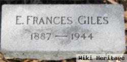 Frances E Giles