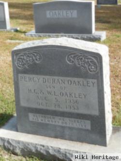 Percy Duran Oakley