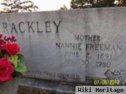 Nannie Freeman Rackley
