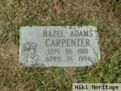 Hazel Belle Adams Carpenter