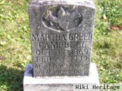 Martha Elizabeth Greer Campbell