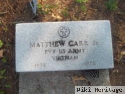 Matthew Carr, Jr
