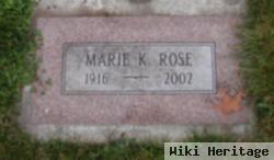 Marie K Rose