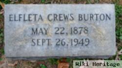 Elfleta May Crews Burton