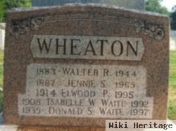 Jennie S. Wheaton