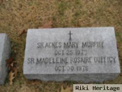 Sr Agnes Mary "cis" Murphy