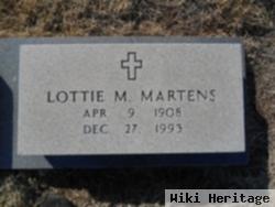 Lottie M Martens