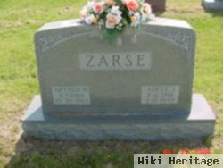 Arthur H Zarse