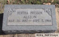 Bertha Presson Alston
