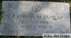 Graydon M Dunlap