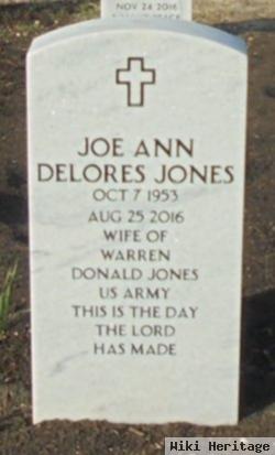 Joe Ann Delores Jones