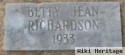 Betty Jean Richardson