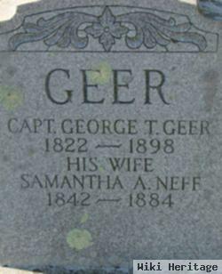 Capt George T Geer