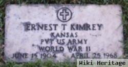 Ernest T Kimrey