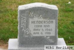 Edna Ann Henderson