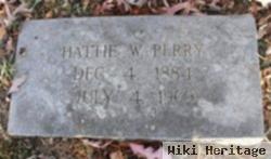 Hattie R Westmoreland Perry