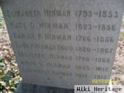 Elizabeth Hunt Hinman