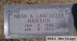 Mrs Nicia Adella Lancaster Hanson