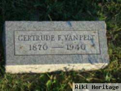 Gertrude F. Vanpelt