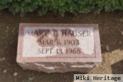 Mary E Hauser