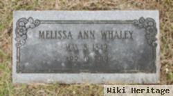 Melissa Ann Whaley